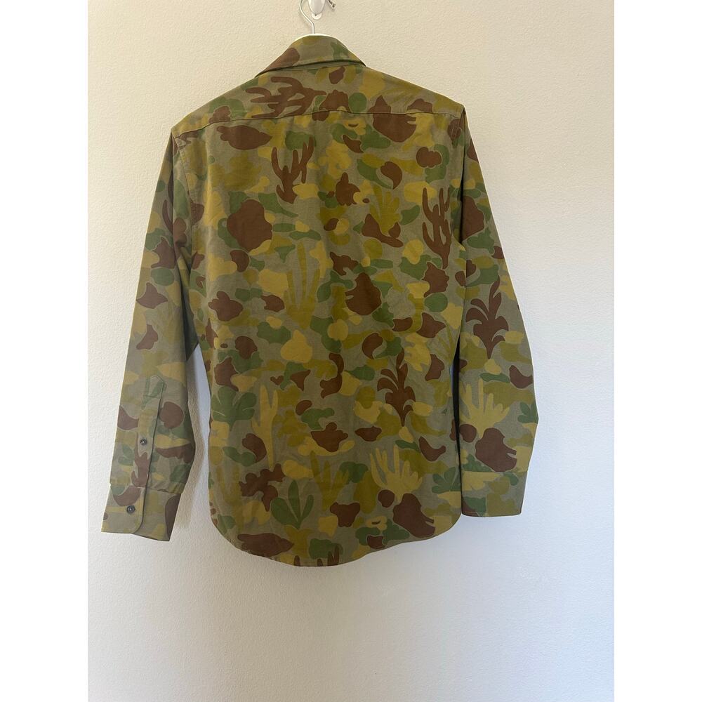 Taylor Stitch Yosemite Camo Shirt Button Down Flannel size 38 / SMALL - Picture 8 of 11